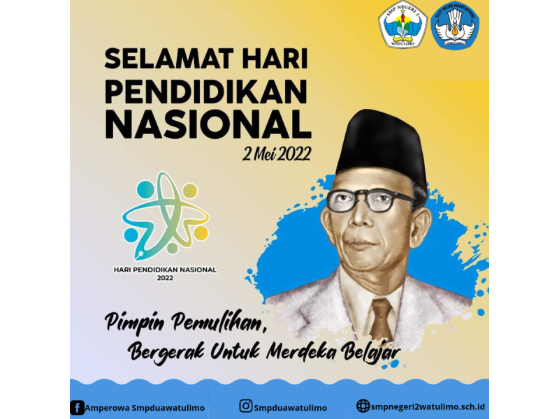 SELAMAT HARI PENDIDIKAN NASIONAL 2022