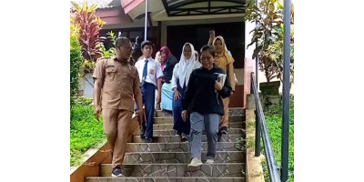 Kunjungan Tim UNICEF di SMPN 2 Watulimo 2025